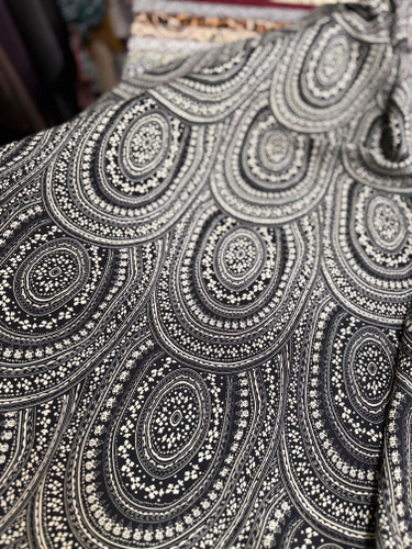 نخی کودری طرحدار خنک و ریزش دار مناسب فصل